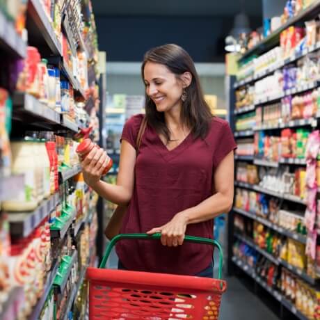 Supermercado cerca del camping El Toro Azul