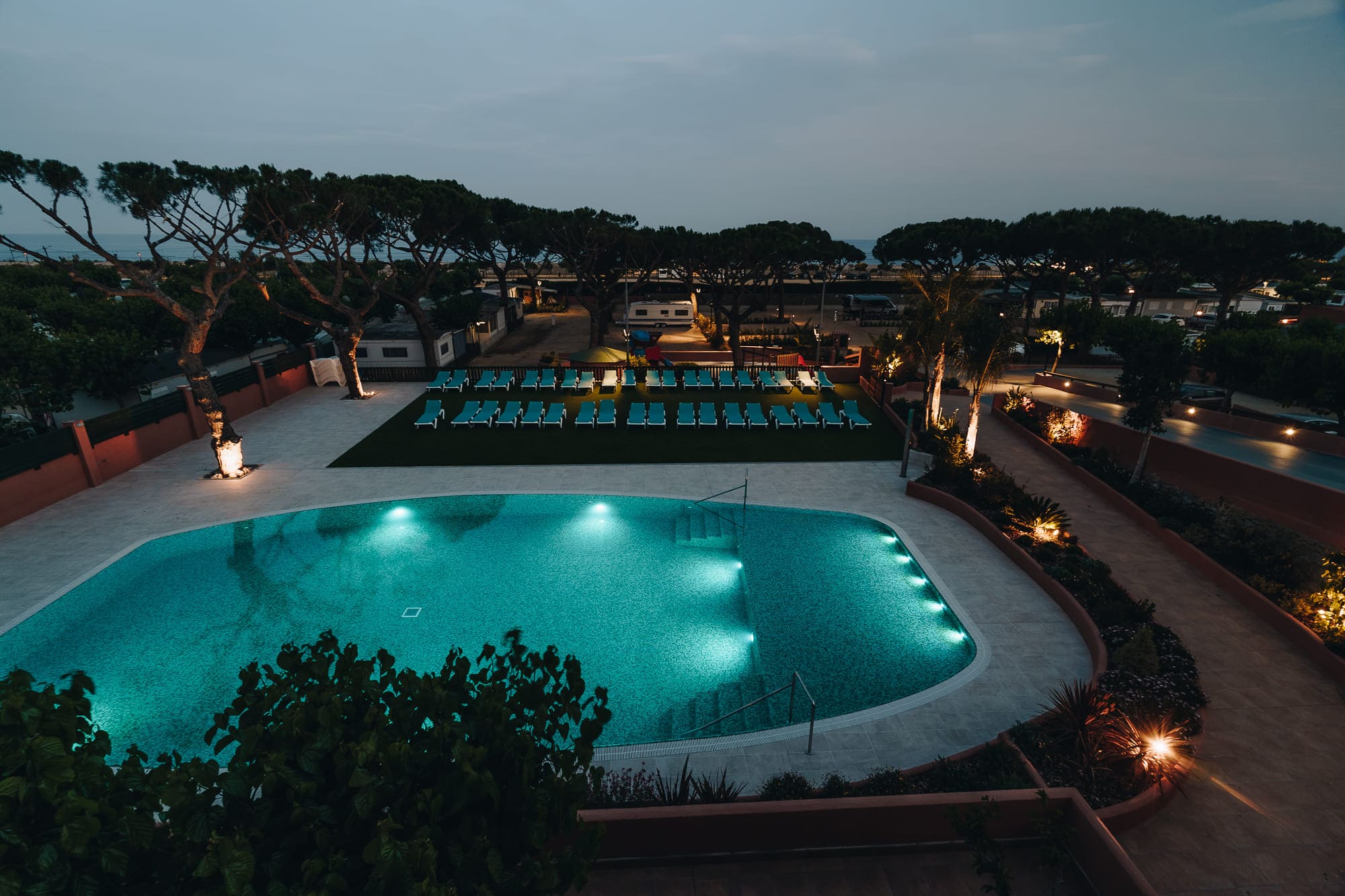 Piscina Camping El Toro Azul