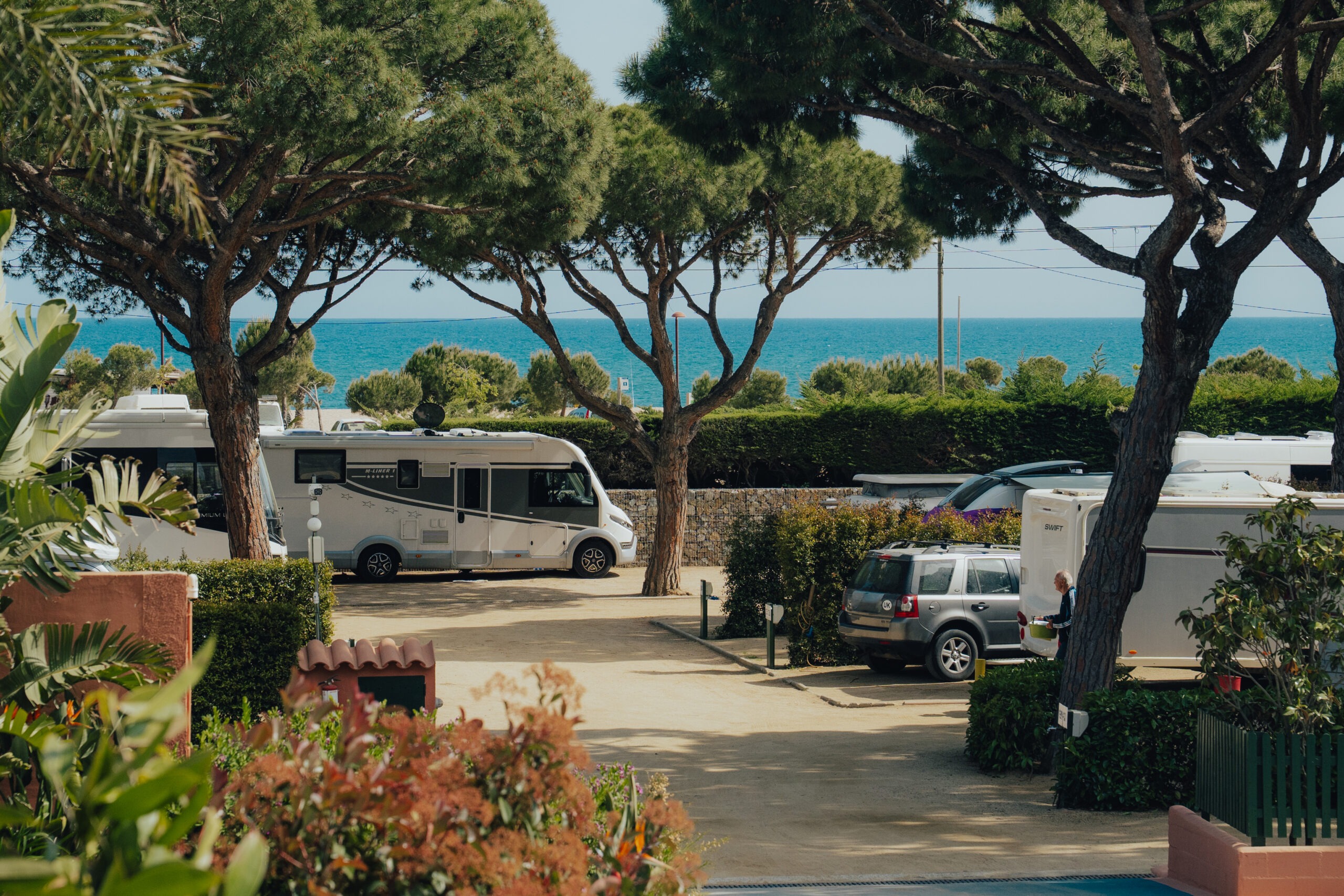 Vistas desde el camping